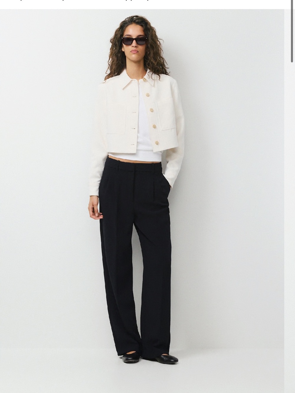 CruiseLinen™ Little Cropped Jacket